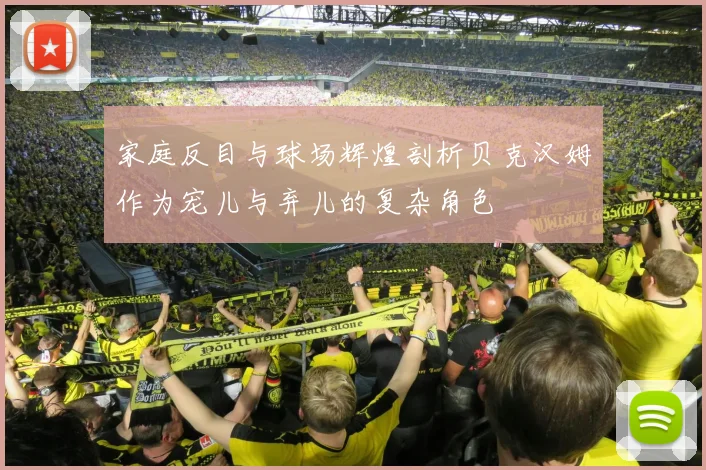 家庭反目与球场辉煌剖析贝克汉姆作为宠儿与弃儿的复杂角色